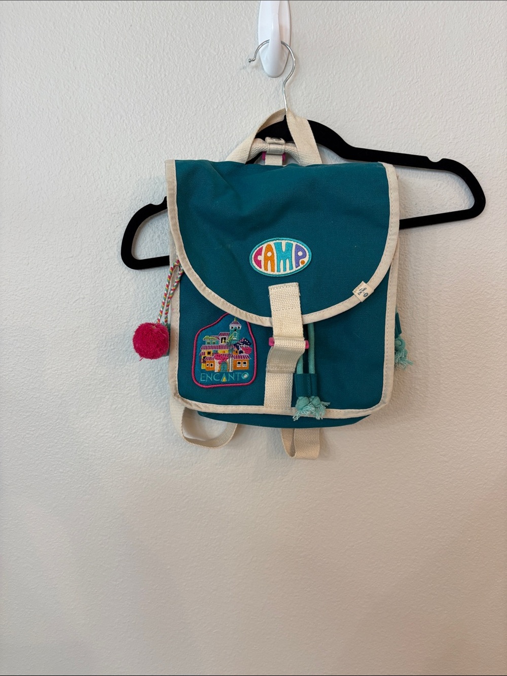 Disney Encanto x CAMP Canvas Backpack - Teal with Casita Patch